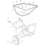 Fort PE-160 2 Wheel  - Main Assembly